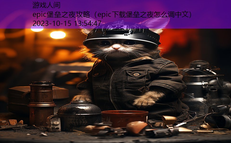 epic堡垒之夜攻略（epic下载堡垒之夜怎么调中文）