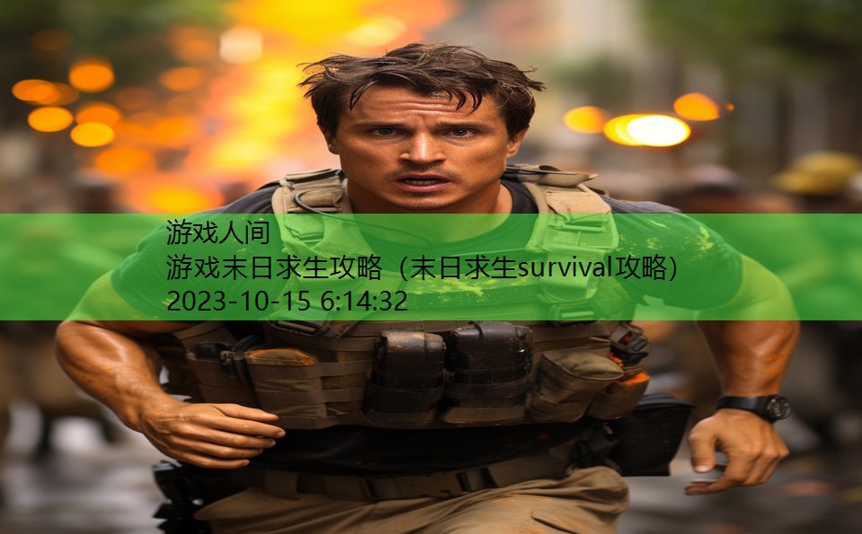 游戏末日求生攻略（末日求生survival攻略）