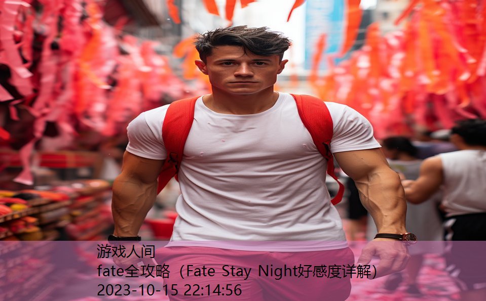 fate全攻略（Fate Stay Night好感度详解）