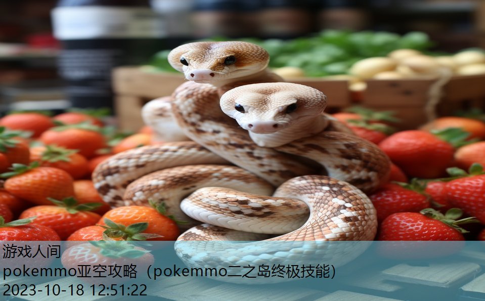 pokemmo亚空攻略（pokemmo二之岛终极技能）