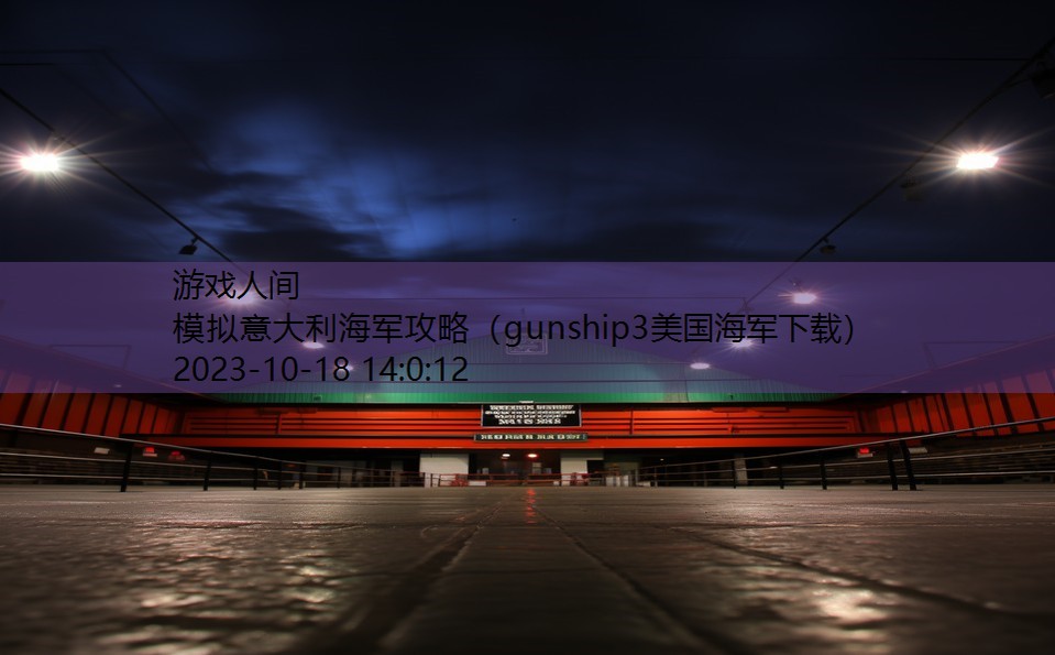 模拟意大利海军攻略（gunship3美国海军下载）