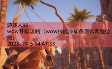 wow升级攻略-游戏人间