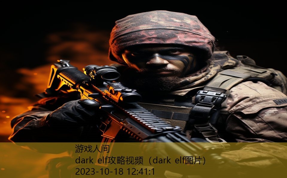 dark elf攻略视频（dark elf图片）