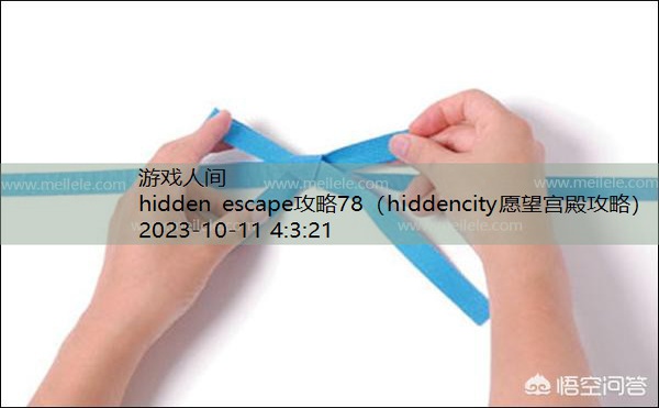 hiddencity愿望宫殿攻略