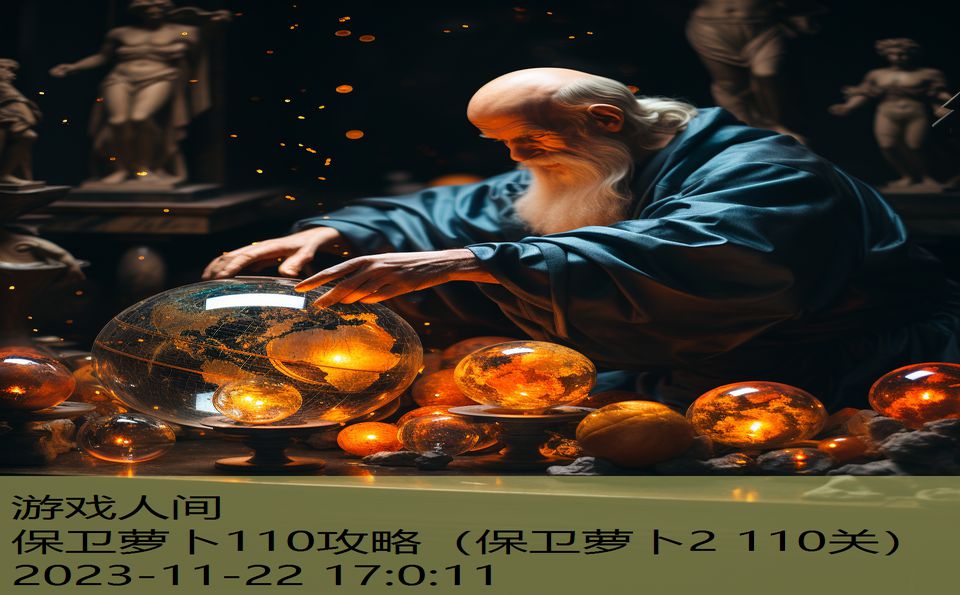 保卫萝卜110攻略（保卫萝卜2 110关）