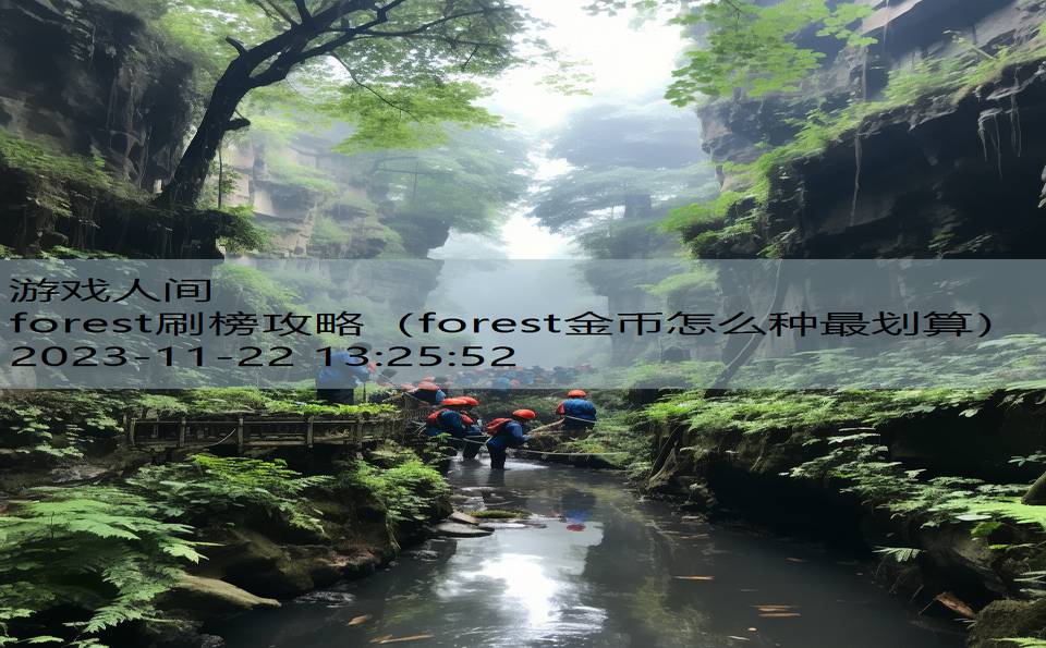 forest刷榜攻略（forest金币怎么种最划算）