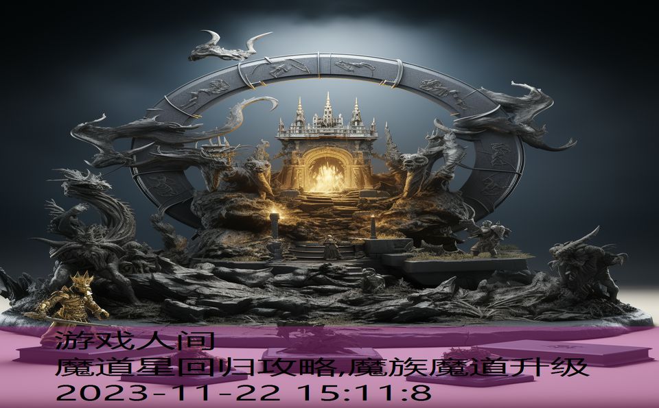 魔道星回归攻略,魔族魔道升级