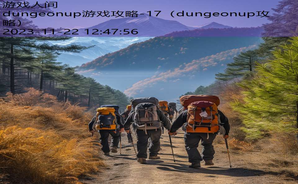 dungeonup游戏攻略-17（dungeonup攻略）