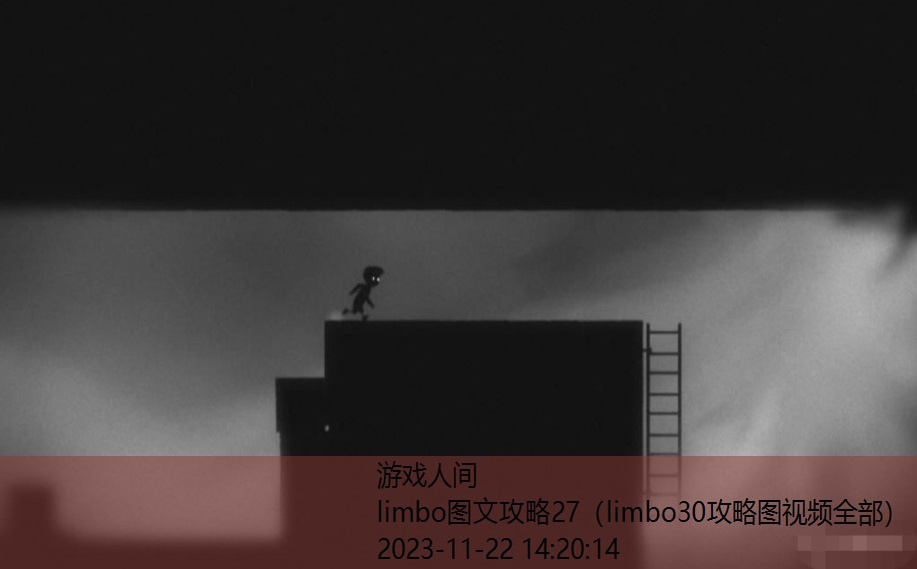 limbo第九关怎么过