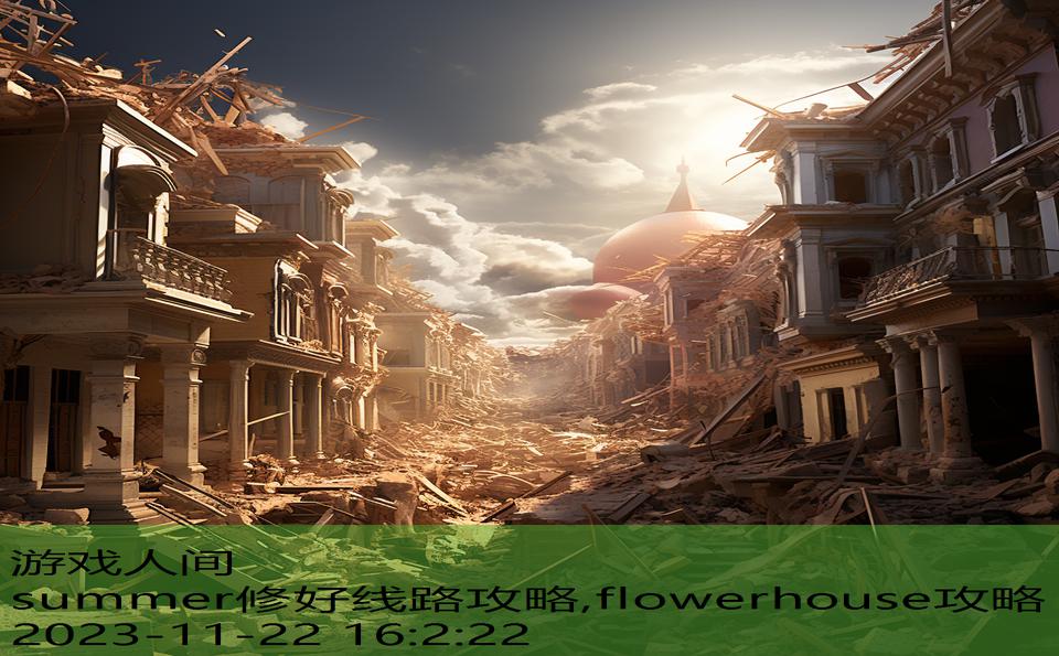 summer修好线路攻略,flowerhouse攻略