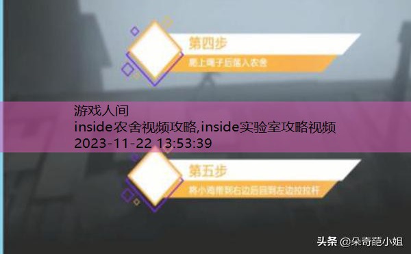 inside农舍视频攻略