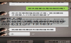 安之若命游戏攻略