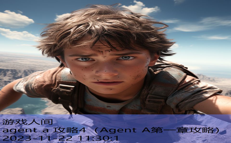 agent a 攻略4（Agent A第一章攻略）