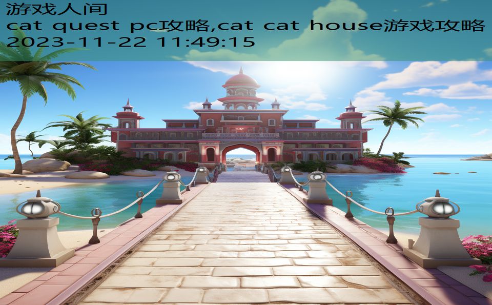 cat quest pc攻略,cat cat house游戏攻略