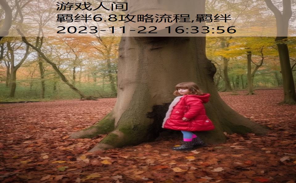 羁绊6.8攻略流程,羁绊