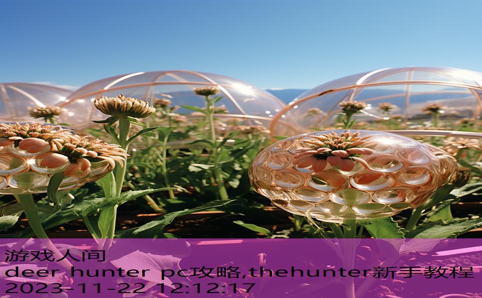 deer hunter pc攻略,thehunter新手教程