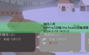 thebonfire游戏