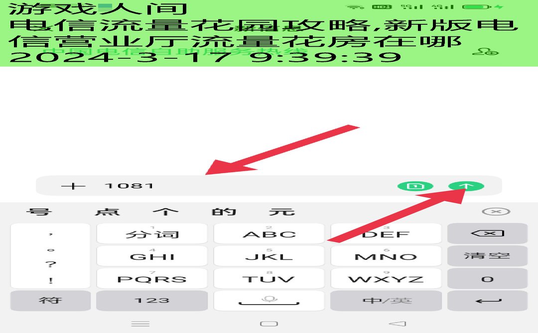 电信如何查流量