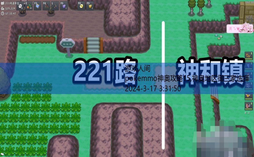 pokemmo神奥攻略(三)