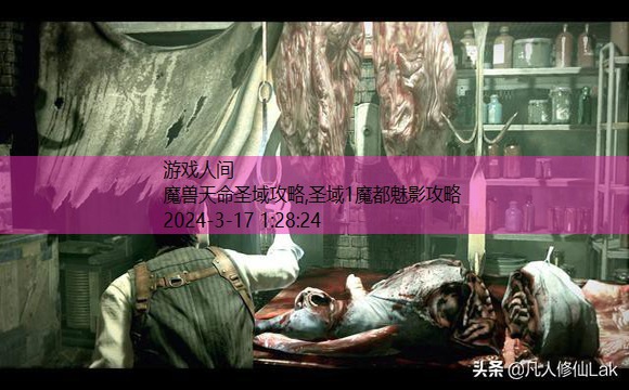 魔域魔界远征怎么进去