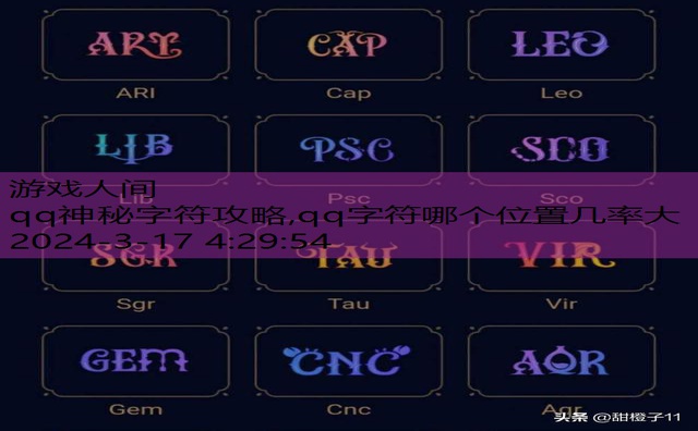 qq字符哪个位置几率大
