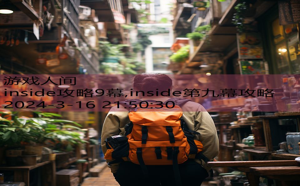 inside攻略9幕,inside第九幕攻略