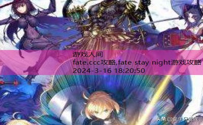 fate ccc游戏