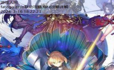 fate zero游戏