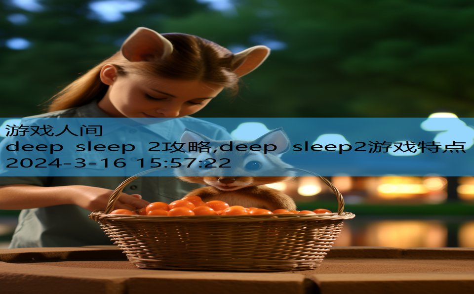 deep sleep 2攻略,deep sleep2游戏特点