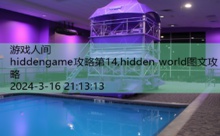 hiddengame攻略第14,hidden world图文攻略-游戏人间