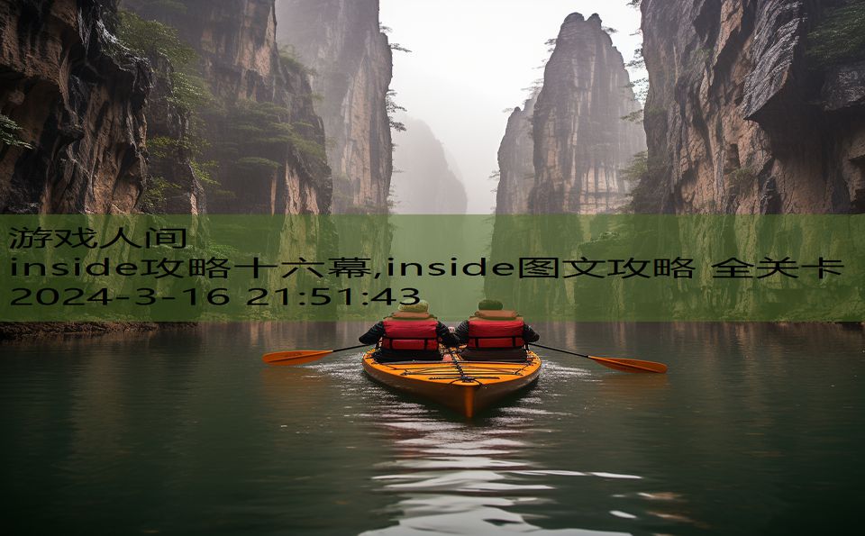 inside攻略十六幕,inside图文攻略 全关卡