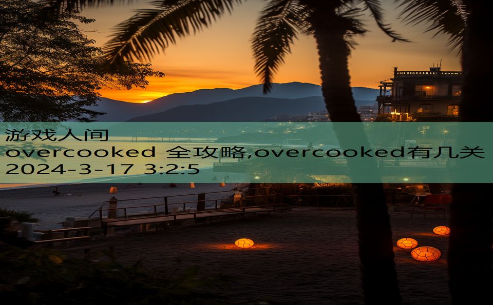 overcooked 全攻略,overcooked有几关