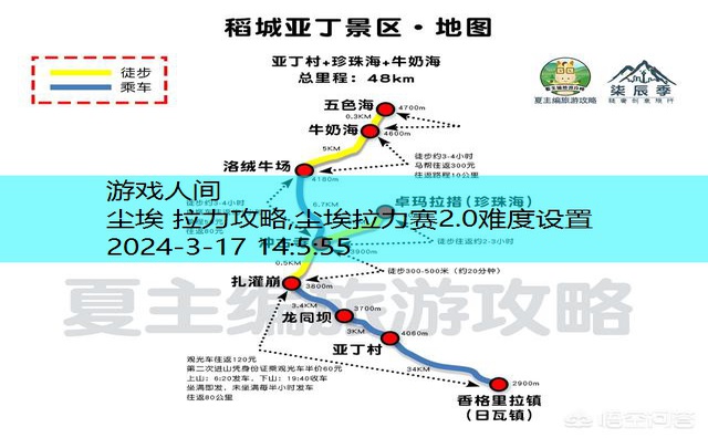 尘埃拉力赛2.0路书图解