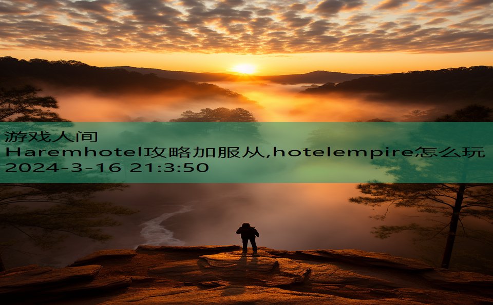 Haremhotel攻略加服从,hotelempire怎么玩