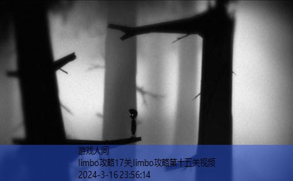 limbo通关攻略图文