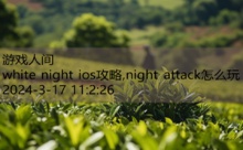 white night ios攻略,night attack怎么玩-游戏人间