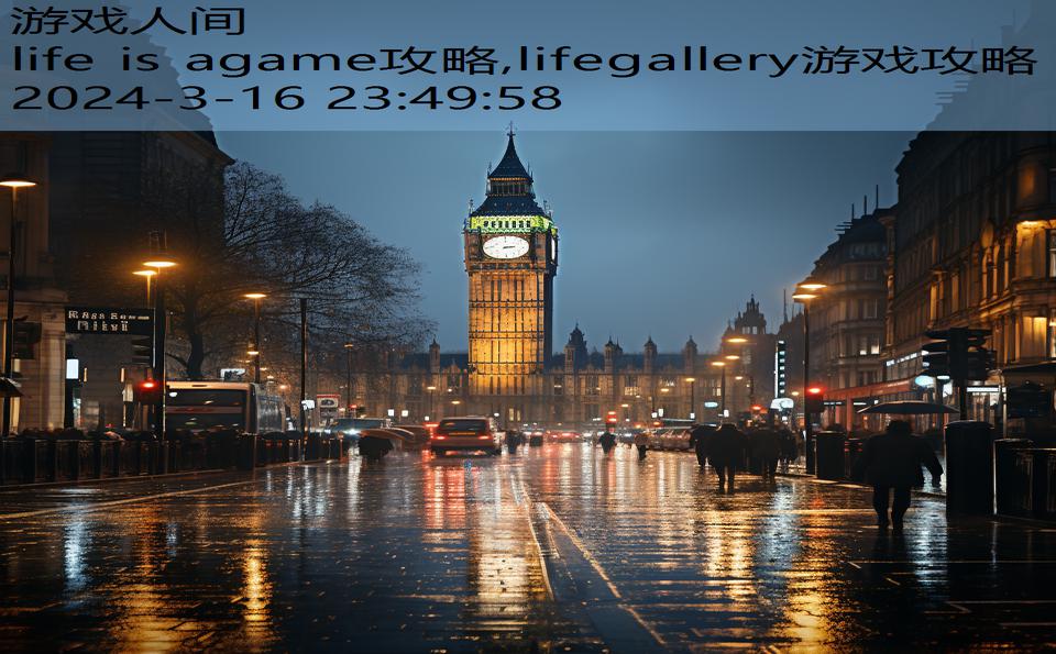 life is agame攻略,lifegallery游戏攻略