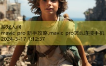 mavic pro 新手攻略,mavic pro怎么连接手机-游戏人间