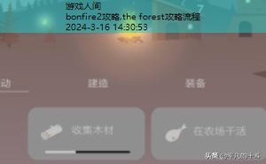 thebonfire游戏