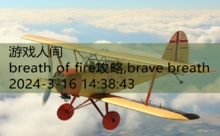 breath of fire攻略,brave breath-游戏人间