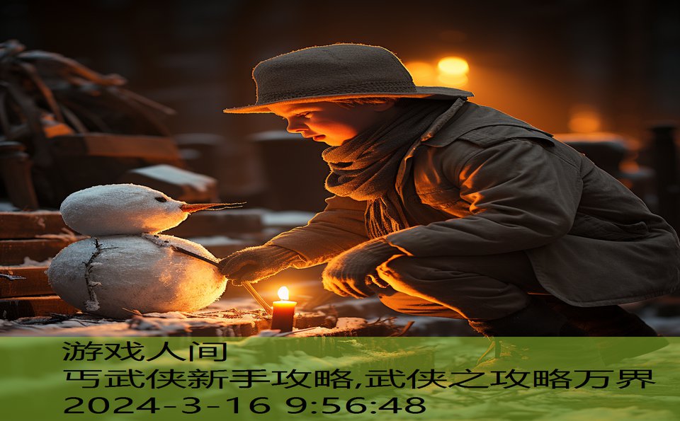 丐武侠新手攻略,武侠之攻略万界