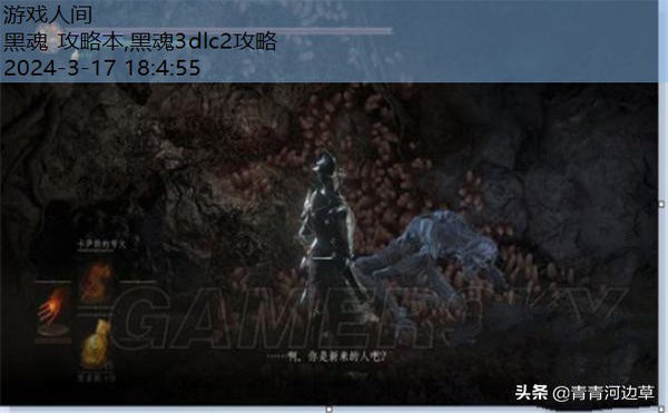 黑魂3dlc2攻略