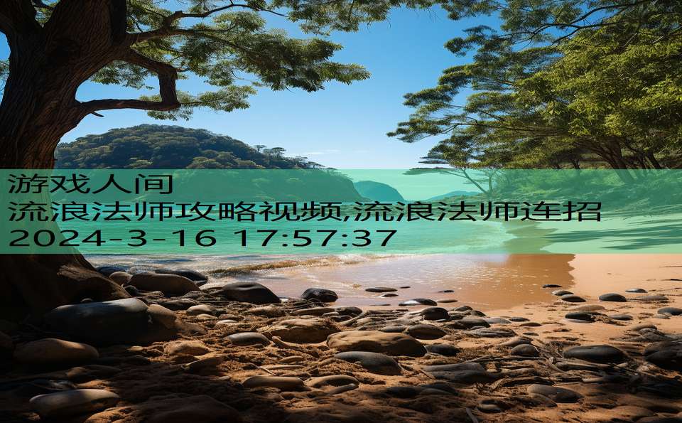 流浪法师攻略视频,流浪法师连招