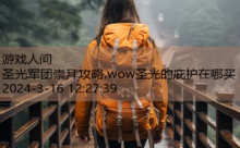 圣光军团崇拜攻略,wow圣光的庇护在哪买-游戏人间