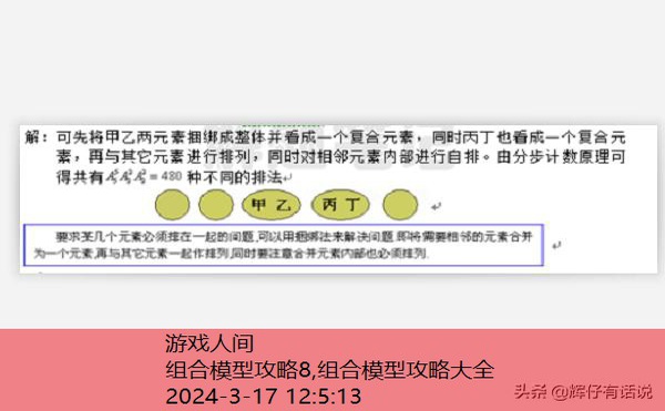 组合模型攻略大全