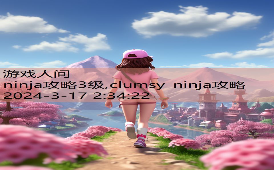 ninja攻略3级,clumsy ninja攻略