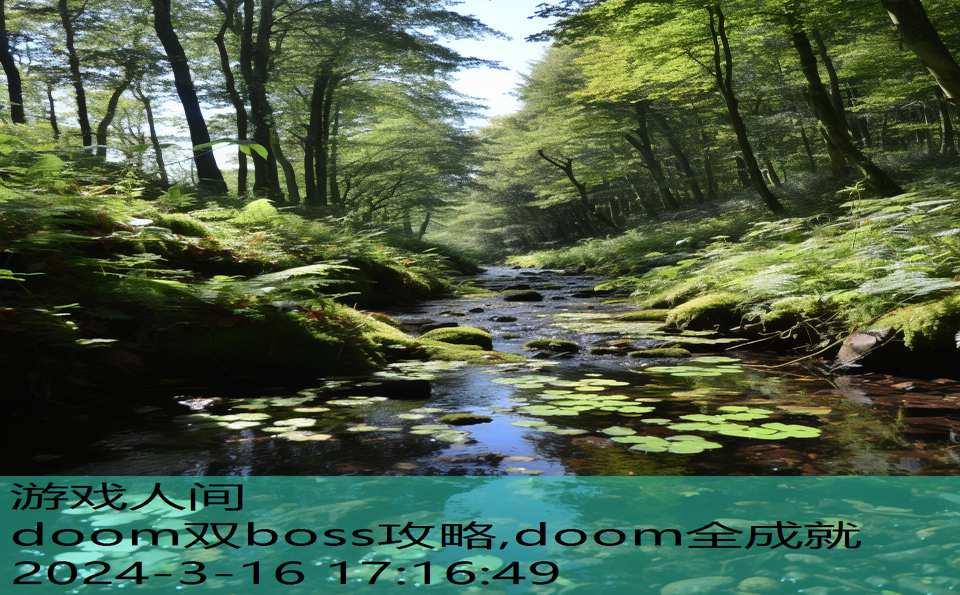 doom双boss攻略,doom全成就