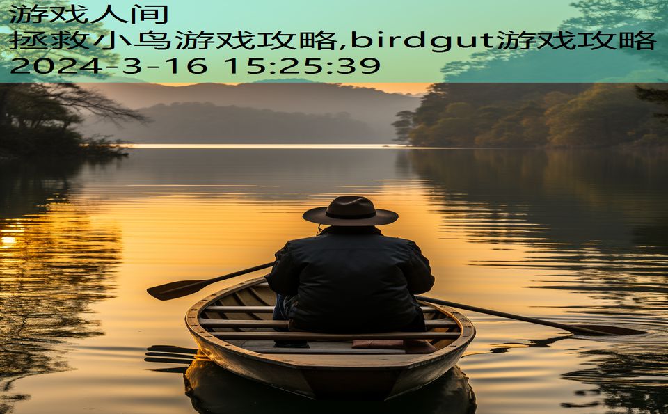 拯救小鸟游戏攻略,birdgut游戏攻略