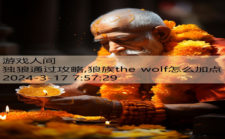 独狼通过攻略,狼族the wolf怎么加点