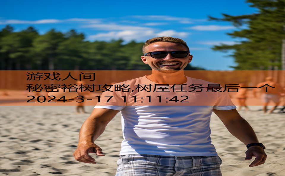 秘密裕树攻略,树屋任务最后一个